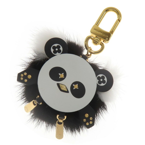 LOUIS VUITTON Black Keyring - Picture 1 of 9